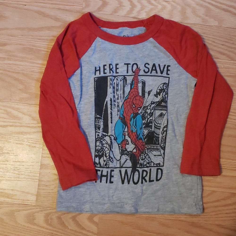 Spiderman long sleeve t-shirt 2T